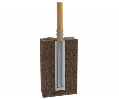 Закладная деталь HARDWOOD 130-150 L-1500