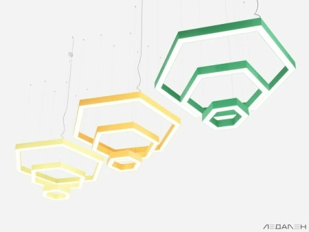 Купить шестиугольный светильник hexagon trio 6000k 321w с доставкой