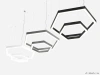 Купить шестиугольный светильник hexagon duo 3000k 78w с доставкой