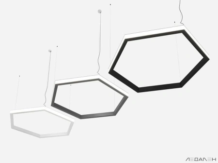 Купить шестиугольный светильник hexagon side 5000k 36w с доставкой