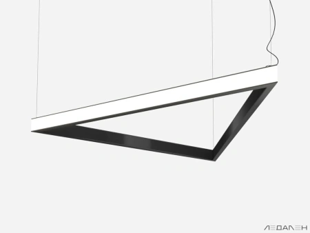 Купить треугольный светильник triangolo side 5000k 84w с доставкой