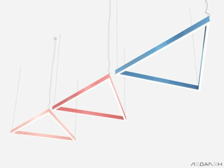 Купить треугольный светильник triangolo 5000k 84w с доставкой