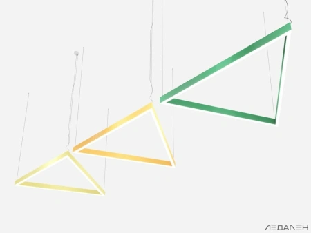 Купить треугольный светильник triangolo 5000k 84w с доставкой
