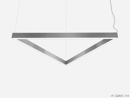 Купить треугольный светильник triangolo 5000k 84w с доставкой
