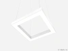 Купить квадратный светильник quadro foro 3000k 96w с доставкой