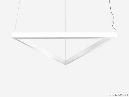 Купить треугольный светильник triangolo side 5000k 84w с доставкой