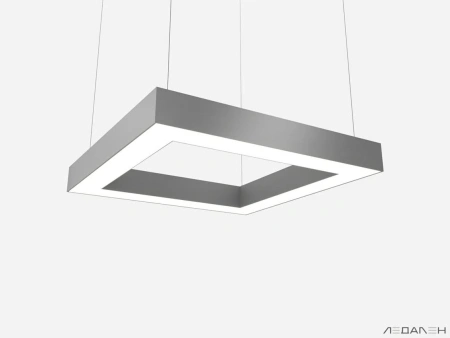 Купить квадратный светильник quadro foro 3000k 96w с доставкой