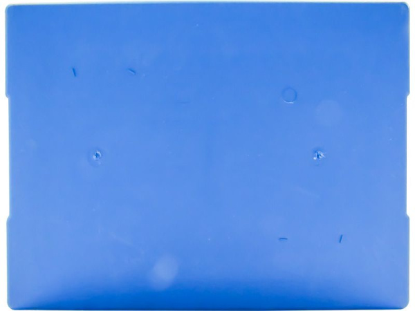 Ящик сплошной 400×300×265 мм, объем 30 л., арт.: SPKM 4325-1, синий, код: 21815