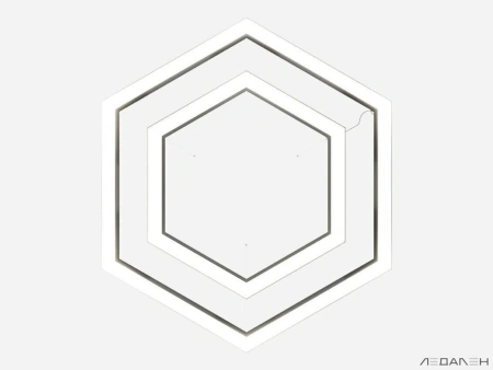 Купить шестиугольный светильник hexagon duo 3000k 78w с доставкой