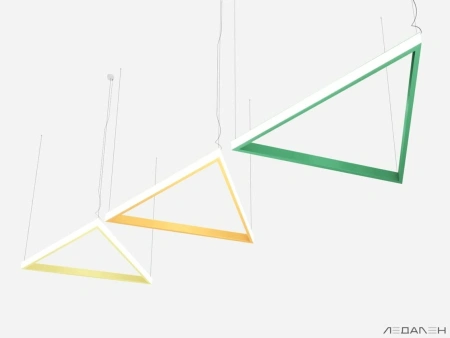 Купить треугольный светильник triangolo side 5000k 84w с доставкой