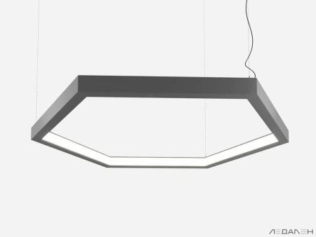Купить шестиугольный светильник hexagon dentro 5000k 72w с доставкой