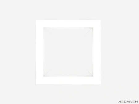 Купить квадратный светильник quadro foro 3000k 96w с доставкой