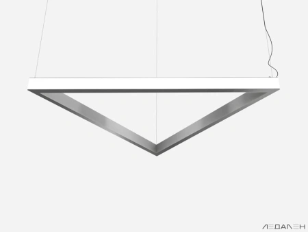 Купить треугольный светильник triangolo side 5000k 84w с доставкой