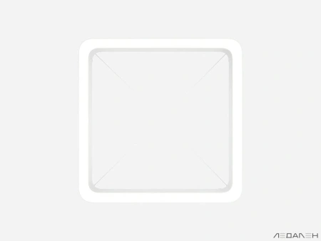 Купить квадратный светильник quadro fossa 5000k 78w с доставкой