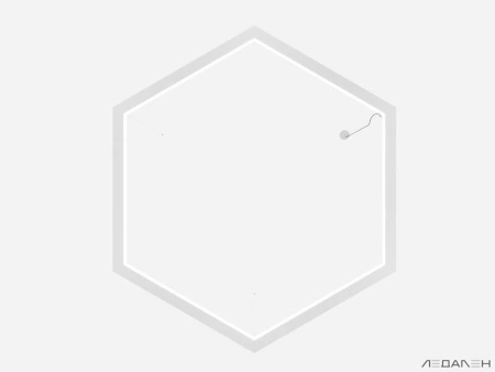 Купить шестиугольный светильник hexagon dentro 5000k 72w с доставкой