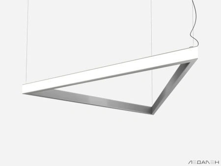 Купить треугольный светильник triangolo side 5000k 84w с доставкой