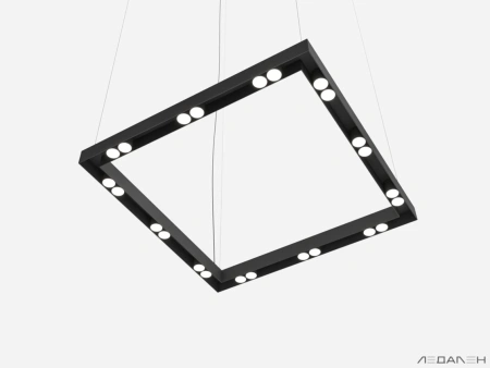 Купить квадратный светильник quadro okko 5000k 80w с доставкой